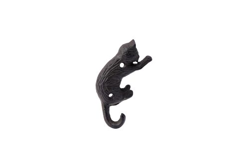 Cast Iron Cat Tail Wall Hook