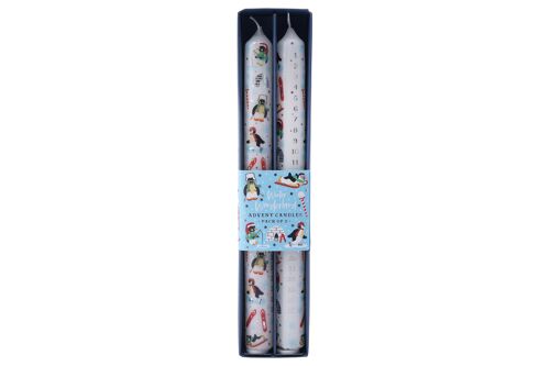 Christmas Winter Wonderland PK2 Advent Candles