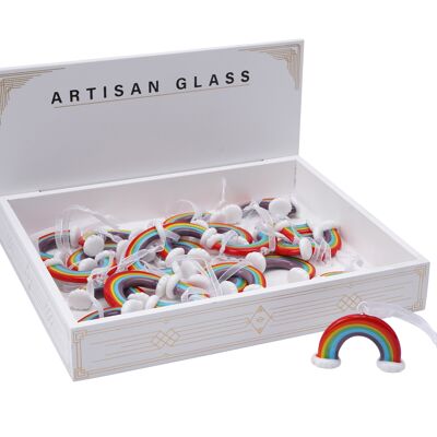 36 Piece Glass Rainbow Hanger Deal