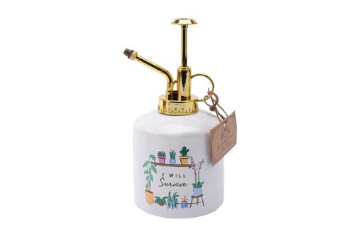 The Potting Shed 'I Will Survive' Ceramic Mister