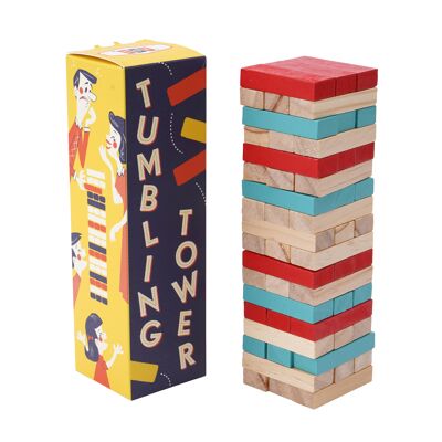 Traditional Toy Co. Wooden Topple Tower