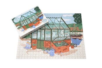 The Potting Shed 550pc Serre Jigsaw Puzzle 1