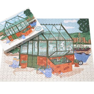 The Potting Shed 550pc Greenhouse Jigsaw Puzzle