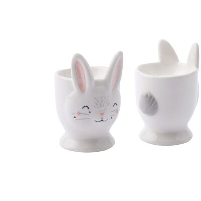 Easter Ceramic Bunny Egg Cup