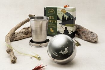 Reel Fly Fishing Co. Tasse à étrier 'Reel Thirsty' 5