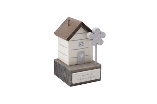Send With Love 'Love Makes A...' Wooden Cottage