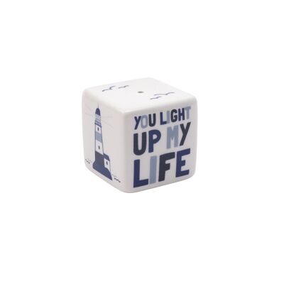 You Light Up My Life' Ceramic Light Pull