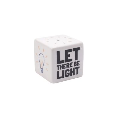 Let There Be Light' Ceramic Light Pull