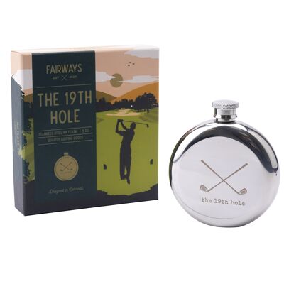 Fairways Golfing Goods '19th Hole' Hip Flask