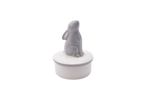 Send With Love Ceramic Stargazing Hare Trinket Pot