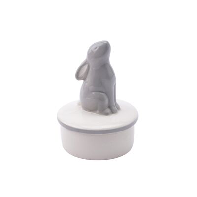 Send With Love Ceramic Stargazing Hare Trinket Pot