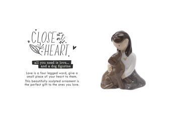 Figurine Chien Close At Heart 1