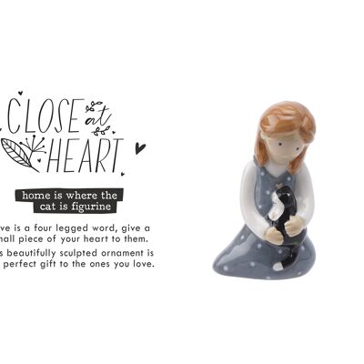 Close At Heart Cat Figurine