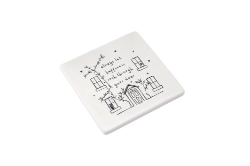 Send With Love 'Always Let Happiness...' Coaster