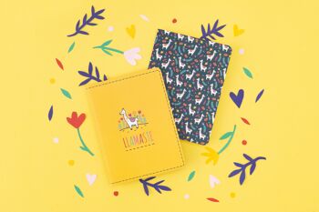 Ensemble de 2 carnets Live Happy « Llamaste » 4