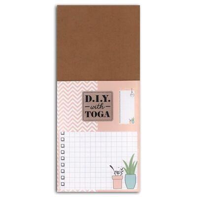 Kraft To-Do List Notepad 8x18.5cm - Enjoy The Little Things