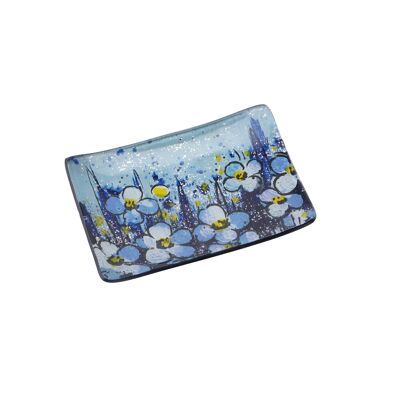 Forget-Me-Not Fields Small Rectangular Dish