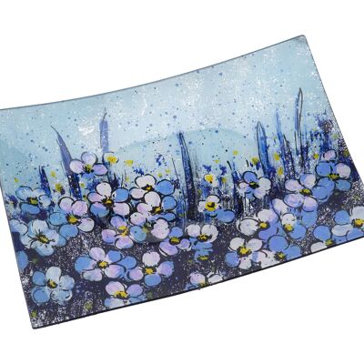 Forget-Me-Not Fields Large Rectangular Dish