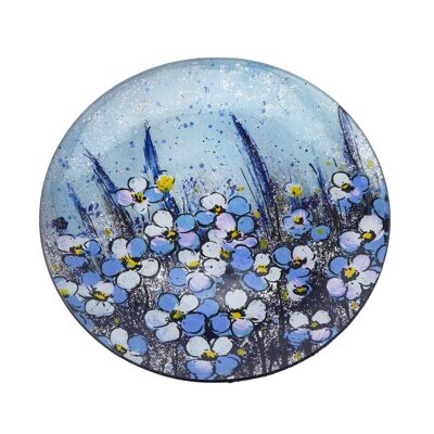 Forget-Me-Not Fields Large Circular Plate