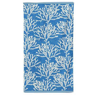 Drap de plage Flora Outremer