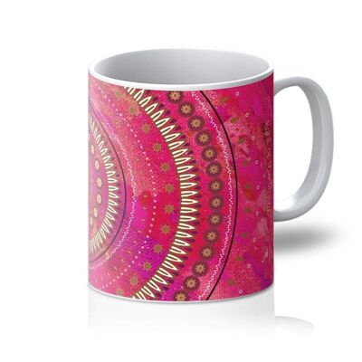 Light of the World Pink Amanya Design Mug_11oz
