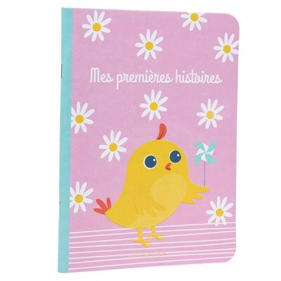 Notebook - Pink Chick - Team Kids School