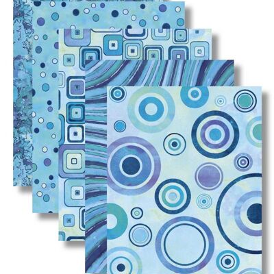 Watercolour Collection Blue Notecards