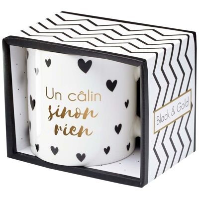 Message mug - A hug or nothing, Valentine's Day