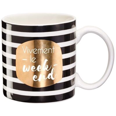 Mug à message - Vivement le weekend