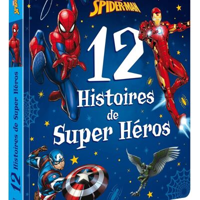 BOOK - SPIDER-MAN - 12 Superhero Stories - Marvel