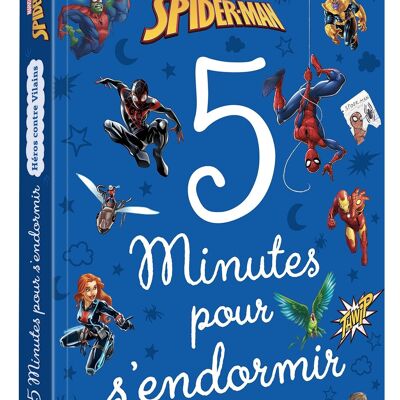 LIVRE - SPIDER-MAN - 5 Minutes pour s'endormir - Héros contre Vilains - Marvel