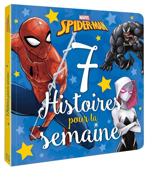 LIVRE - SPIDER-MAN - 7 Histoires pour la semaine - Marvel