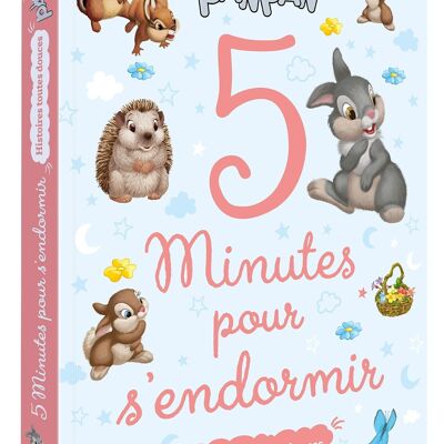 LIBRO - PANPAN - 5 Minutos para conciliar el sueño - Cuentos de conejos - Disney