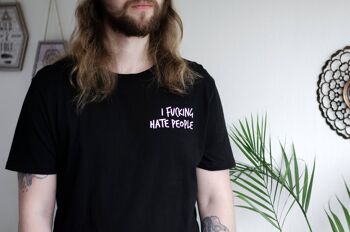 VÊTEMENTS SWEARY / I F * cking Hate People - Vintage (Off) white 1