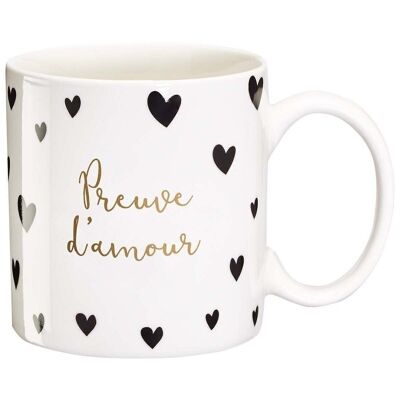 Taza con mensaje - Prueba de amor