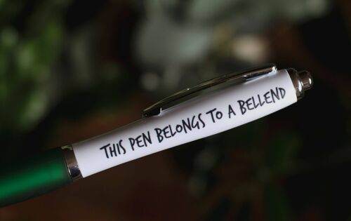 SWEARY PENS / This Pen Belongs to A Bell*nd