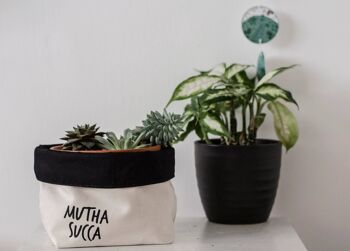 SWEARY PLANTS Mutha Succa / porte-pot en toile 3