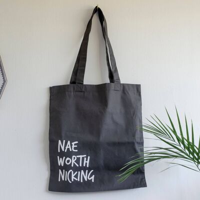 SWEARY TOTE BAGS / Nae Worth Nicking / Scottish Banter