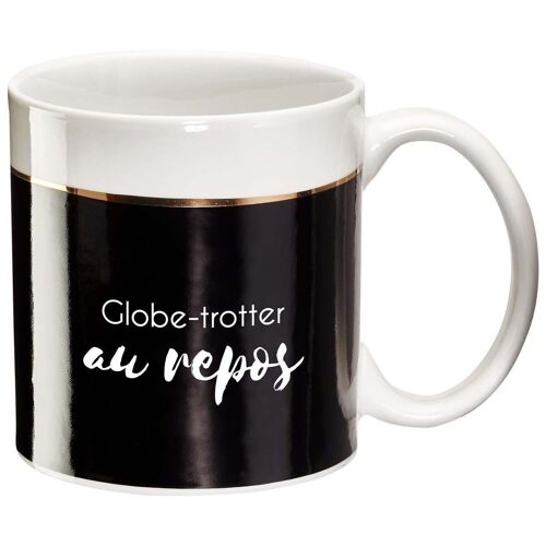 Mug à message - Globe trotter