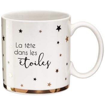 Mug à message - La tete dans les étoiles 1