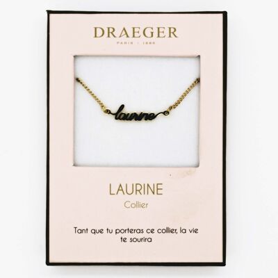 Golden necklace - Laurine