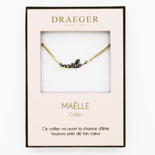 Collier doré Maëlle Charm doré -