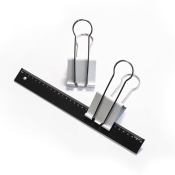 Clip rabattable, JUMBO CLIP, 20cm - Blanc 4