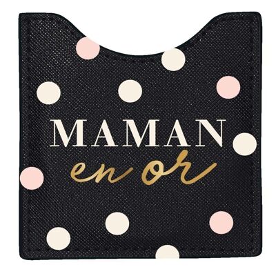 Pocket mirror - MAMAN EN OR