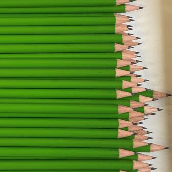 Crayons, Set de 50, BIG PACK, H 17,5 cm, Vert