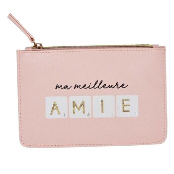 Pochette zip - MA MEILLEURE AMIE 1