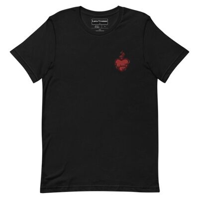 Sacred Heart Tshirt - Black 2XL