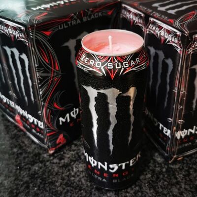 Energy Drink Candles - Ultra Black