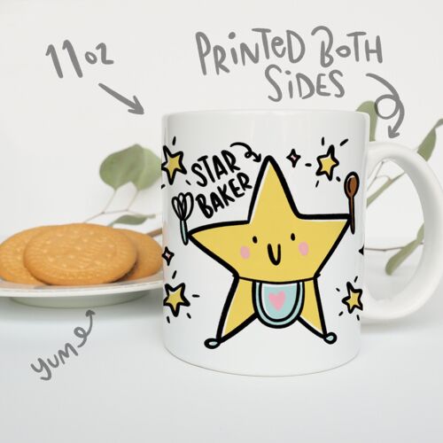 Star Baker 11oz Mug | Bake off Mug | Cute mug | Gift for Him | Gift for Her
