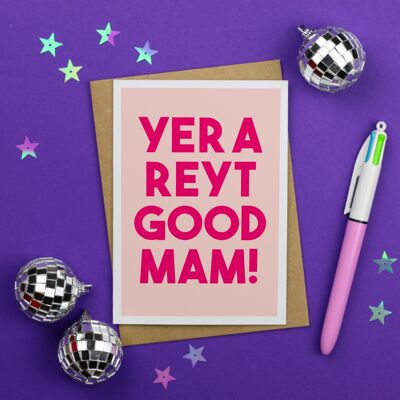 Yorkshire mum Birthday card / Happy Birthday / birthday card for mummy/ funny mum birthday / Yorkshire slang / mothers day card